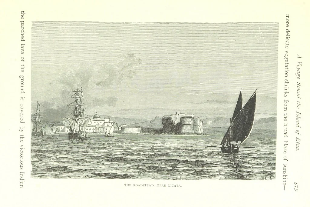 An illustration from Italy from the Alps to Mount Etna ... With ... illustrations, 1886, leaf 385