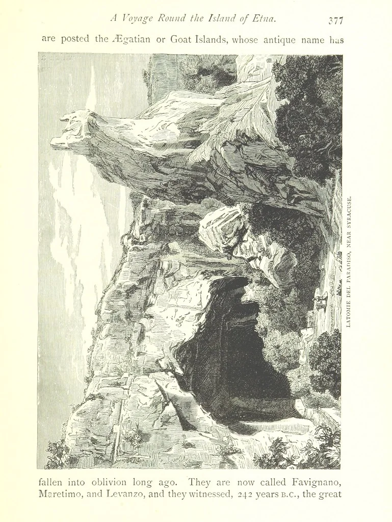 An illustration from Italy from the Alps to Mount Etna ... With ... illustrations, 1886, leaf 389