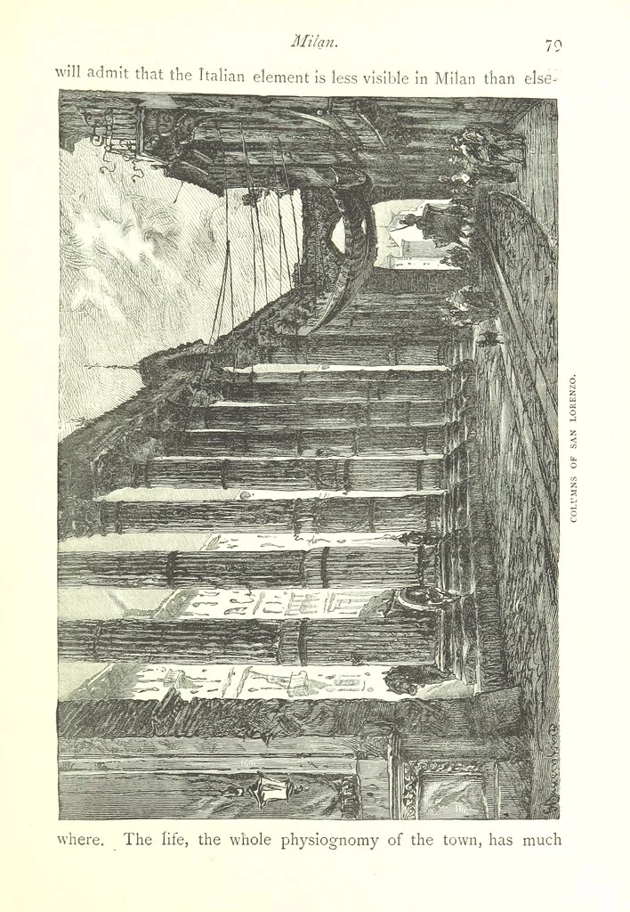 An illustration from Italy from the Alps to Mount Etna ... With ... illustrations, 1886, leaf 91