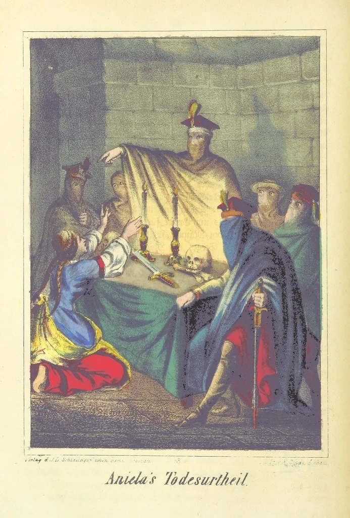 An illustration from Die nächtlichen Rächer und die unsichtbare Regierung. Scenen und Skizzen aus den Geheimnissen der jüngsten polnischen Revolution, 1864, leaf 108