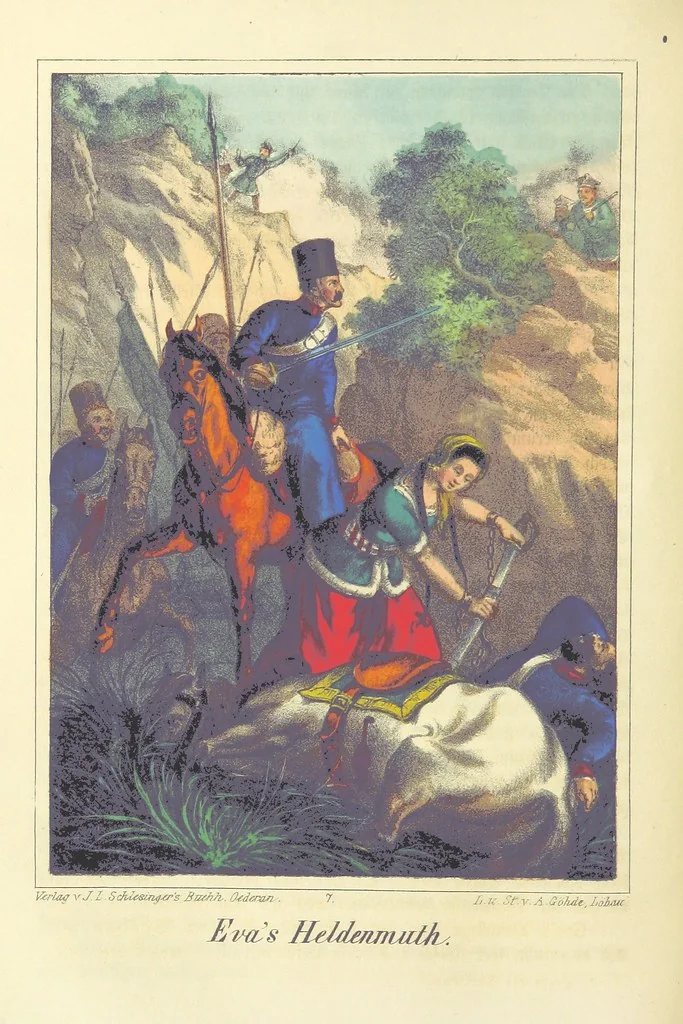 An illustration from Die nächtlichen Rächer und die unsichtbare Regierung. Scenen und Skizzen aus den Geheimnissen der jüngsten polnischen Revolution, 1864, leaf 252