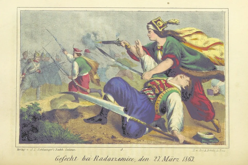 An illustration from Die nächtlichen Rächer und die unsichtbare Regierung. Scenen und Skizzen aus den Geheimnissen der jüngsten polnischen Revolution, 1864, leaf 320