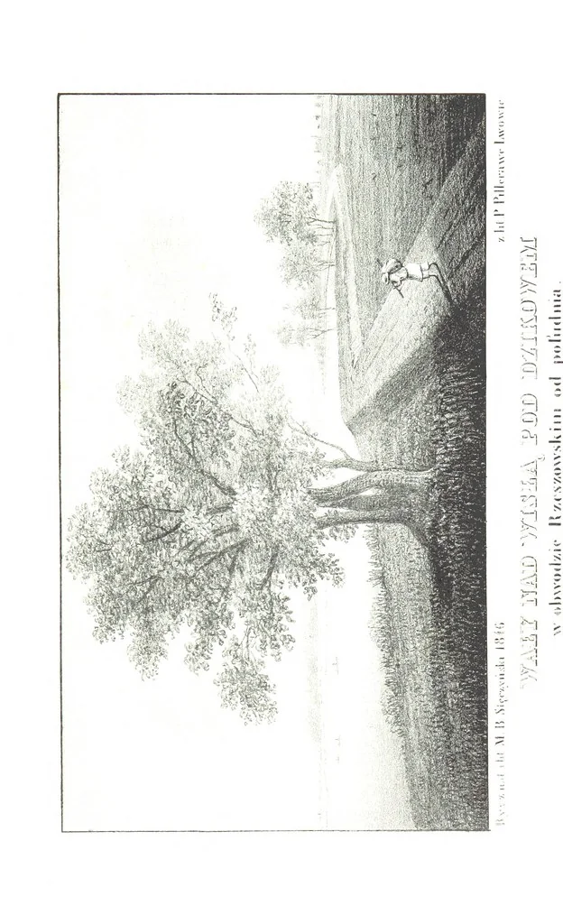 An illustration from Okolice Galicyi M. B. Stęczyńskiego. [88 lithographic views from drawings by M. B. Stęczyński, with descriptive letter-press to nos. 1-80 by K. J, 1847, leaf 101