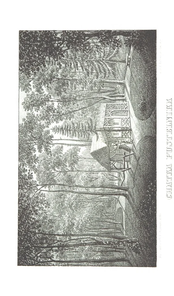 An illustration from Okolice Galicyi M. B. Stęczyńskiego. [88 lithographic views from drawings by M. B. Stęczyński, with descriptive letter-press to nos. 1-80 by K. J, 1847, leaf 130
