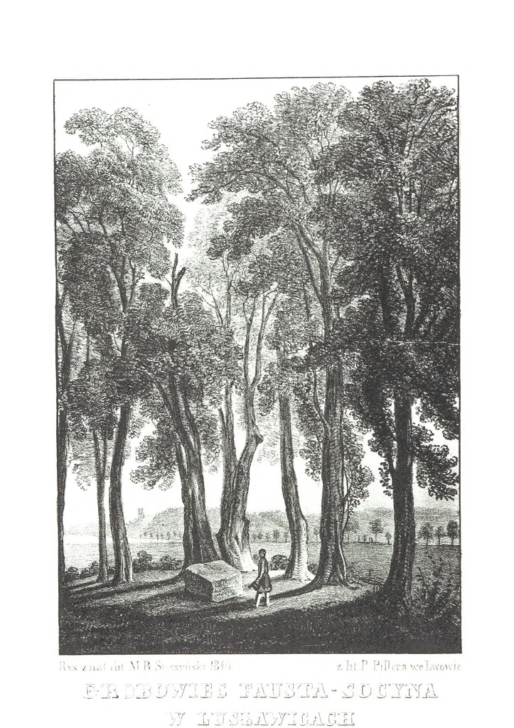 An illustration from Okolice Galicyi M. B. Stęczyńskiego. [88 lithographic views from drawings by M. B. Stęczyński, with descriptive letter-press to nos. 1-80 by K. J, 1847, leaf 146