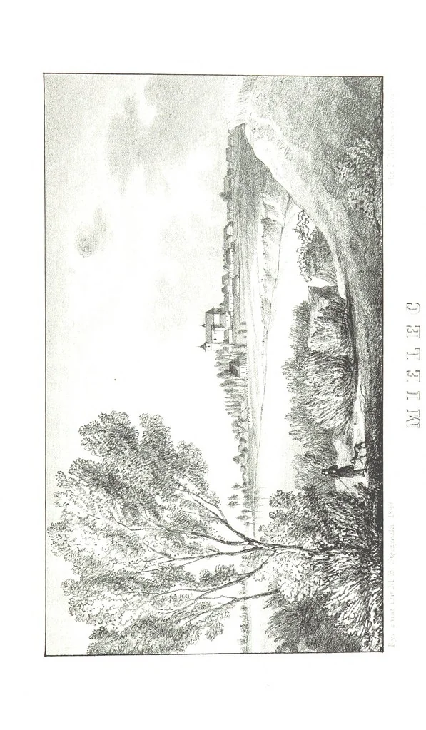 An illustration from Okolice Galicyi M. B. Stęczyńskiego. [88 lithographic views from drawings by M. B. Stęczyński, with descriptive letter-press to nos. 1-80 by K. J, 1847, leaf 189