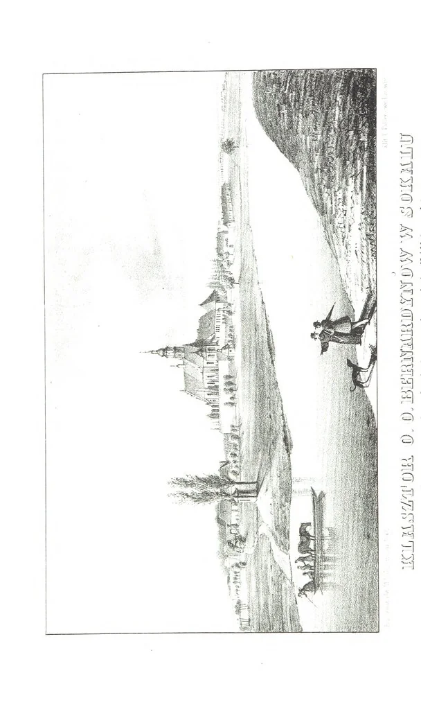 An illustration from Okolice Galicyi M. B. Stęczyńskiego. [88 lithographic views from drawings by M. B. Stęczyński, with descriptive letter-press to nos. 1-80 by K. J, 1847, leaf 260