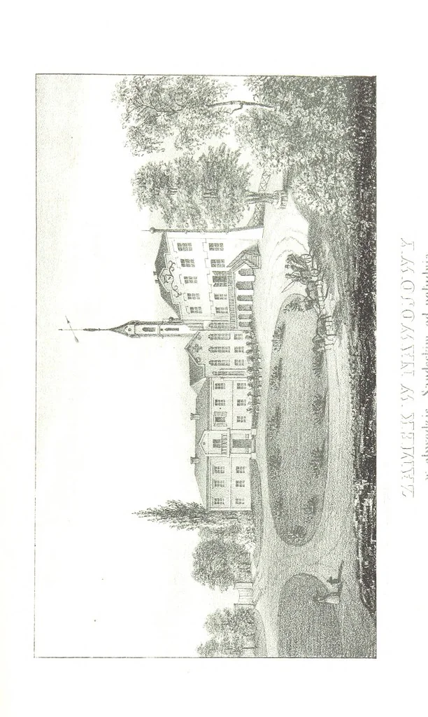 An illustration from Okolice Galicyi M. B. Stęczyńskiego. [88 lithographic views from drawings by M. B. Stęczyński, with descriptive letter-press to nos. 1-80 by K. J, 1847, leaf 309