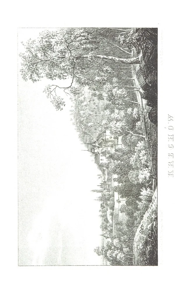 An illustration from Okolice Galicyi M. B. Stęczyńskiego. [88 lithographic views from drawings by M. B. Stęczyński, with descriptive letter-press to nos. 1-80 by K. J, 1847, leaf 336