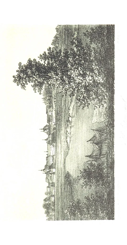 An illustration from Okolice Galicyi M. B. Stęczyńskiego. [88 lithographic views from drawings by M. B. Stęczyński, with descriptive letter-press to nos. 1-80 by K. J, 1847, leaf 365