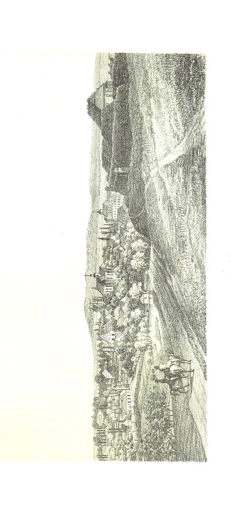 An illustration from Okolice Galicyi M. B. Stęczyńskiego. [88 lithographic views from drawings by M. B. Stęczyński, with descriptive letter-press to nos. 1-80 by K. J, 1847, leaf 377
