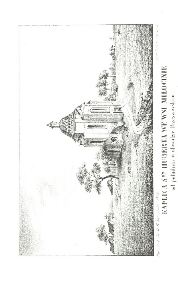 An illustration from Okolice Galicyi M. B. Stęczyńskiego. [88 lithographic views from drawings by M. B. Stęczyński, with descriptive letter-press to nos. 1-80 by K. J, 1847, leaf 42