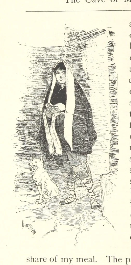 An illustration from On the Trail of Don Quixote: being a record of rambles in the ancient province of La Mancha ... Illustrated by D. Vierge, 1897, leaf 106