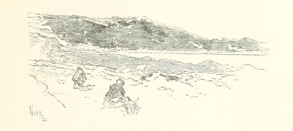 An illustration from On the Trail of Don Quixote: being a record of rambles in the ancient province of La Mancha ... Illustrated by D. Vierge, 1897, leaf 115