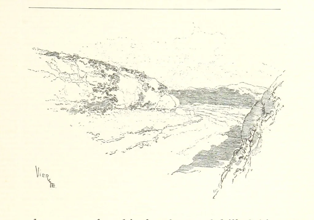 An illustration from On the Trail of Don Quixote: being a record of rambles in the ancient province of La Mancha ... Illustrated by D. Vierge, 1897, leaf 125