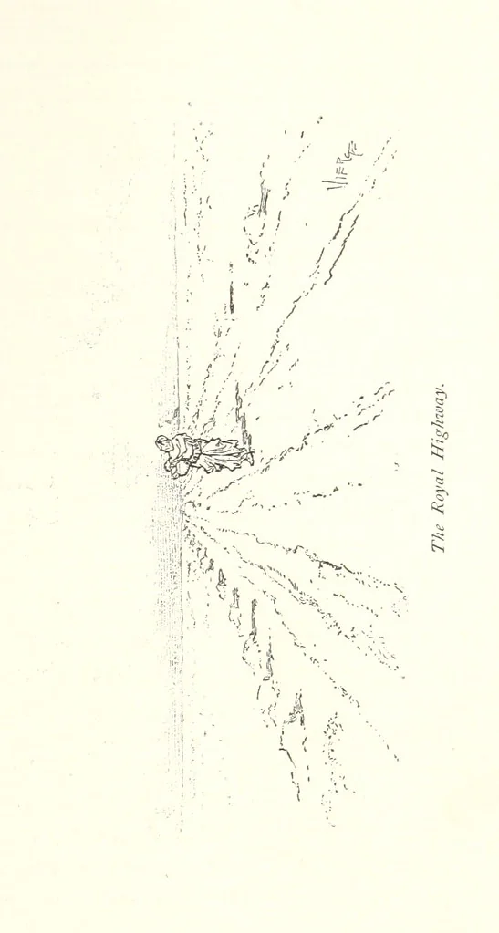 An illustration from On the Trail of Don Quixote: being a record of rambles in the ancient province of La Mancha ... Illustrated by D. Vierge, 1897, leaf 149