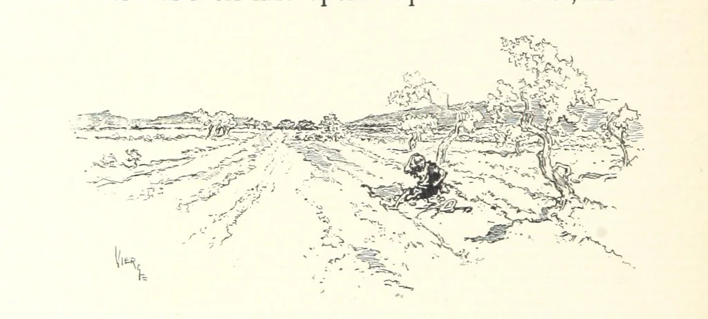 An illustration from On the Trail of Don Quixote: being a record of rambles in the ancient province of La Mancha ... Illustrated by D. Vierge, 1897, leaf 152