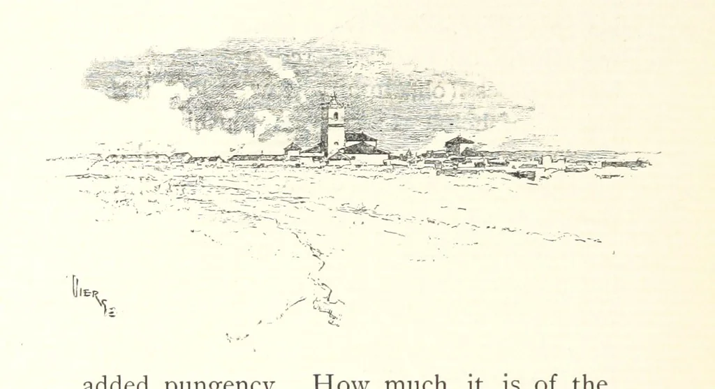 An illustration from On the Trail of Don Quixote: being a record of rambles in the ancient province of La Mancha ... Illustrated by D. Vierge, 1897, leaf 180