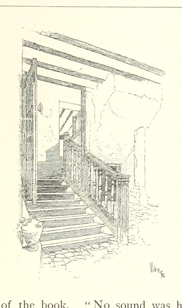 An illustration from On the Trail of Don Quixote: being a record of rambles in the ancient province of La Mancha ... Illustrated by D. Vierge, 1897, leaf 199