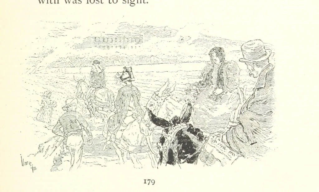 An illustration from On the Trail of Don Quixote: being a record of rambles in the ancient province of La Mancha ... Illustrated by D. Vierge, 1897, leaf 213