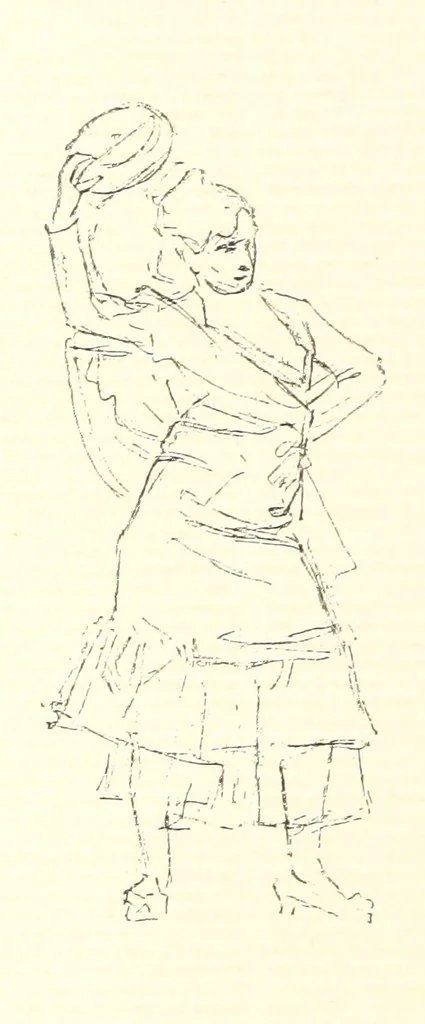 An illustration from On the Trail of Don Quixote: being a record of rambles in the ancient province of La Mancha ... Illustrated by D. Vierge, 1897, leaf 22