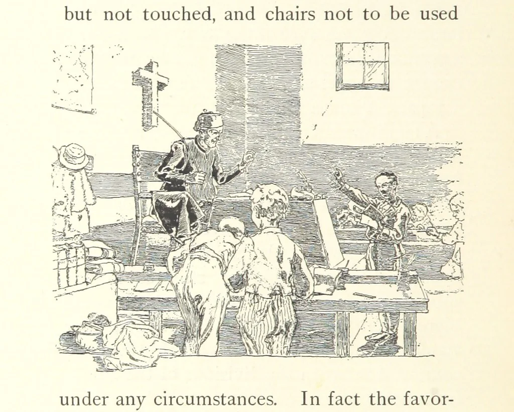 An illustration from On the Trail of Don Quixote: being a record of rambles in the ancient province of La Mancha ... Illustrated by D. Vierge, 1897, leaf 222