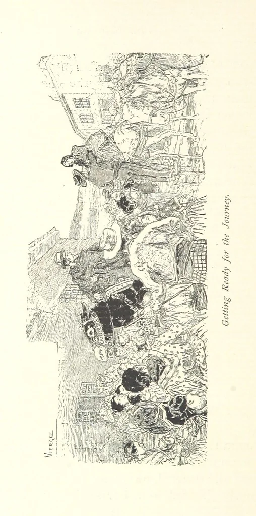 An illustration from On the Trail of Don Quixote: being a record of rambles in the ancient province of La Mancha ... Illustrated by D. Vierge, 1897, leaf 226
