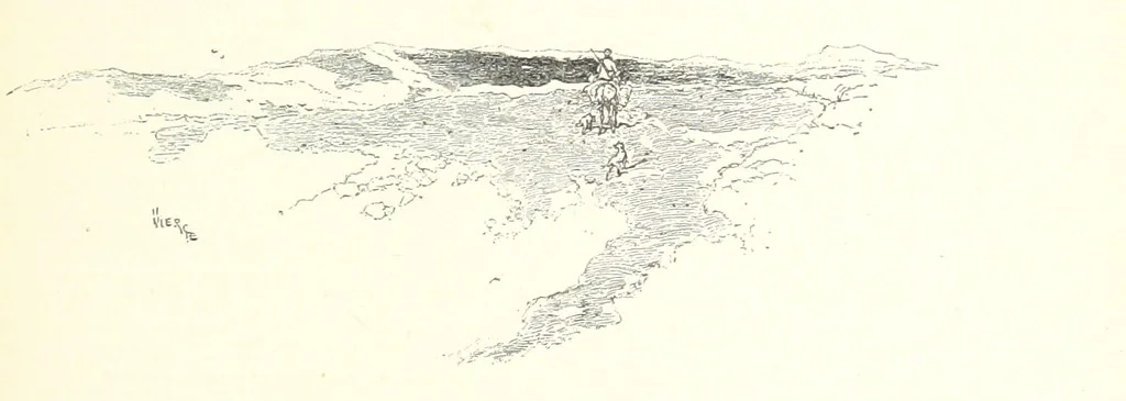 An illustration from On the Trail of Don Quixote: being a record of rambles in the ancient province of La Mancha ... Illustrated by D. Vierge, 1897, leaf 229