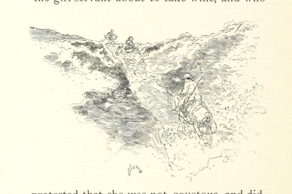 An illustration from On the Trail of Don Quixote: being a record of rambles in the ancient province of La Mancha ... Illustrated by D. Vierge, 1897, leaf 238