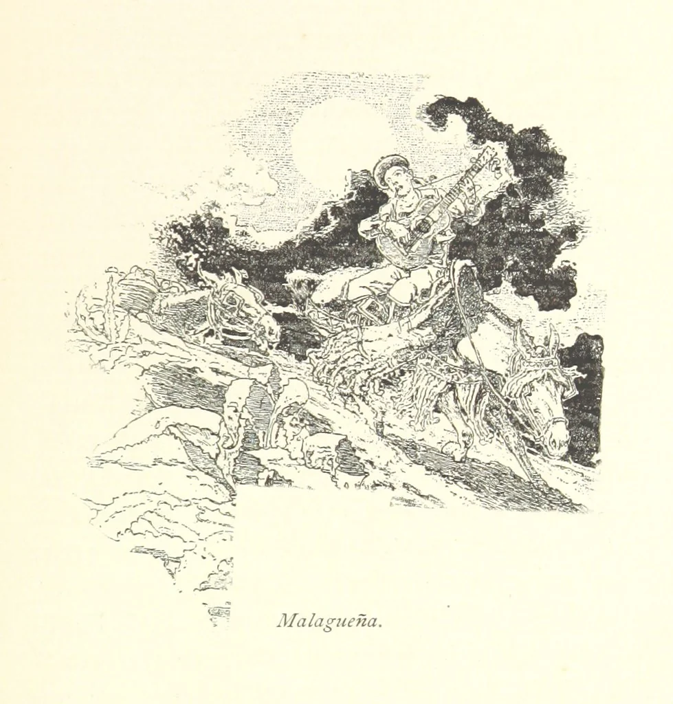 An illustration from On the Trail of Don Quixote: being a record of rambles in the ancient province of La Mancha ... Illustrated by D. Vierge, 1897, leaf 271