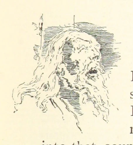 An illustration from On the Trail of Don Quixote: being a record of rambles in the ancient province of La Mancha ... Illustrated by D. Vierge, 1897, leaf 37