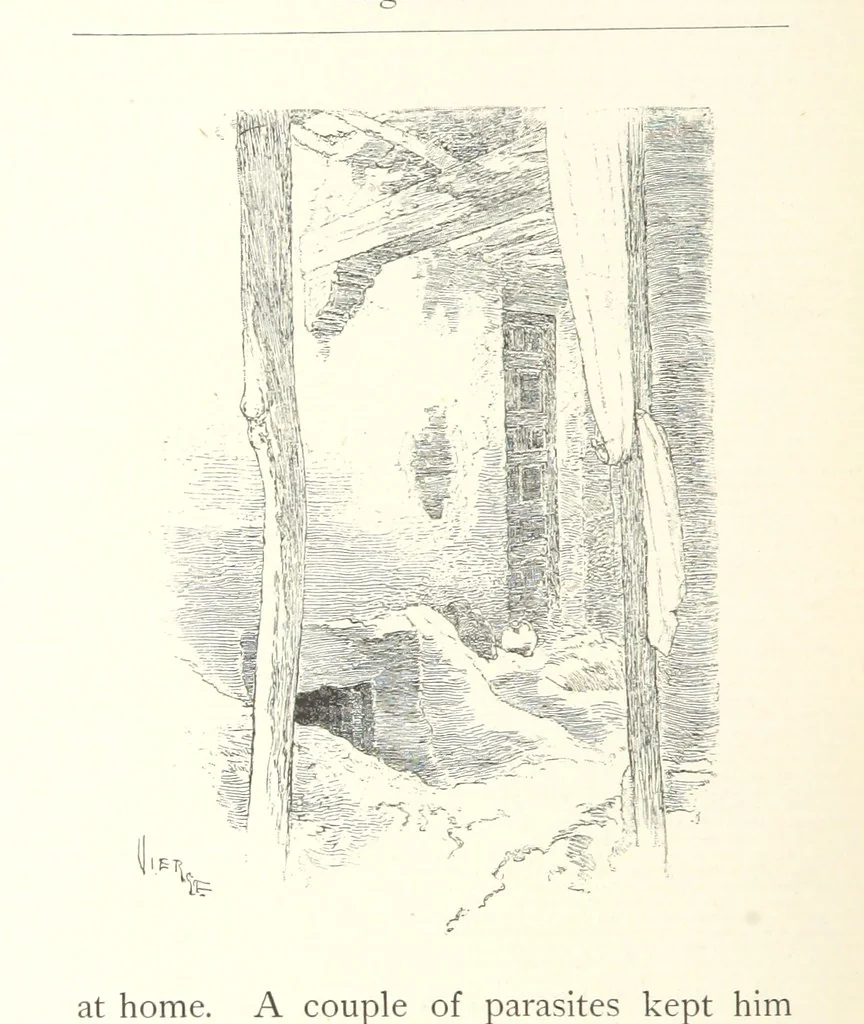 An illustration from On the Trail of Don Quixote: being a record of rambles in the ancient province of La Mancha ... Illustrated by D. Vierge, 1897, leaf 68