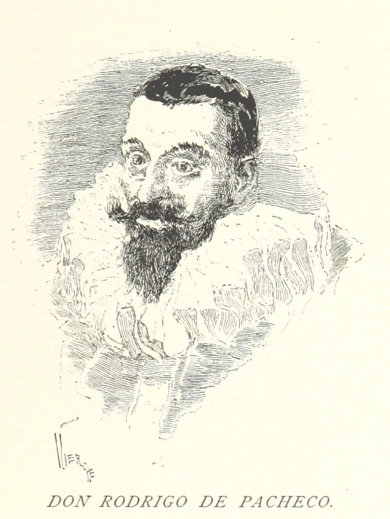 An illustration from On the Trail of Don Quixote: being a record of rambles in the ancient province of La Mancha ... Illustrated by D. Vierge, 1897, leaf 71