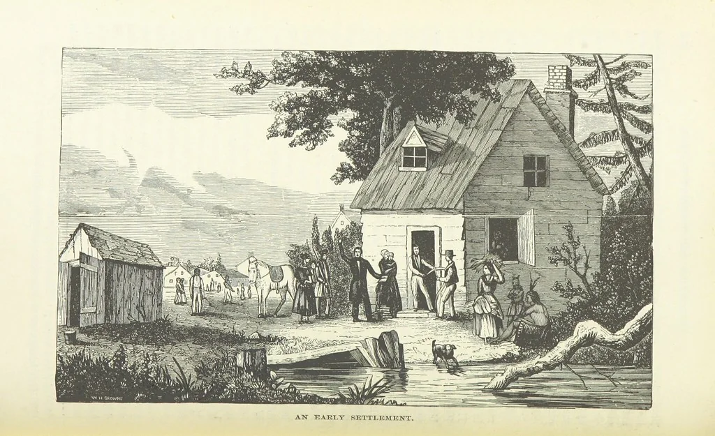 An illustration from The History of Jackson County, Iowa ... Illustrated, 1879, leaf 106