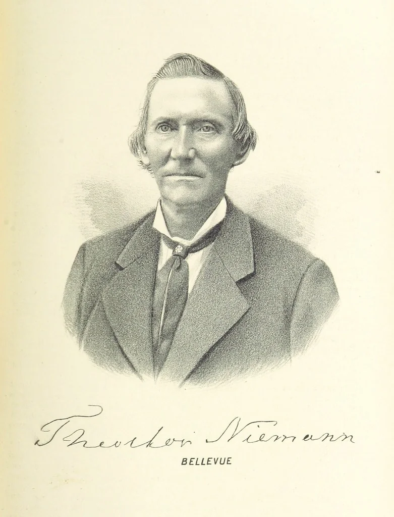An illustration from The History of Jackson County, Iowa ... Illustrated, 1879, leaf 675