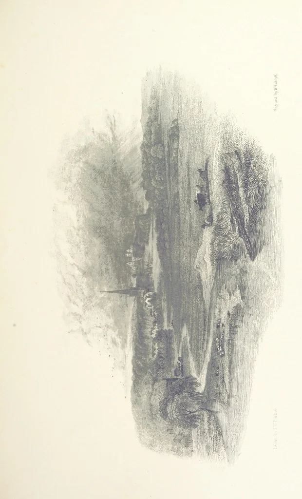 An illustration from Graphic illustrations of Warwickshire, 1862, leaf 125