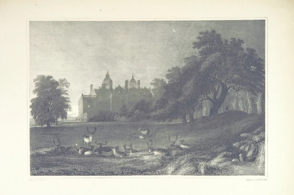 An illustration from Graphic illustrations of Warwickshire, 1862, leaf 129