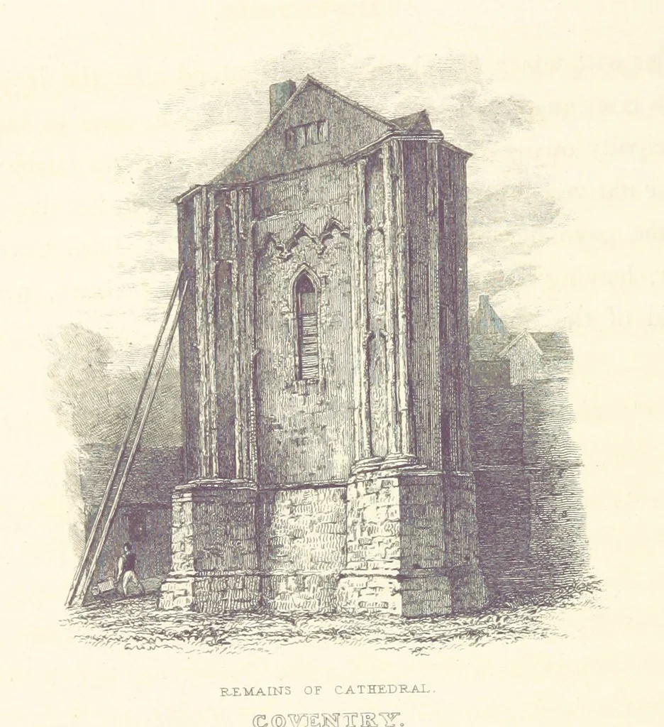An illustration from Graphic illustrations of Warwickshire, 1862, leaf 158