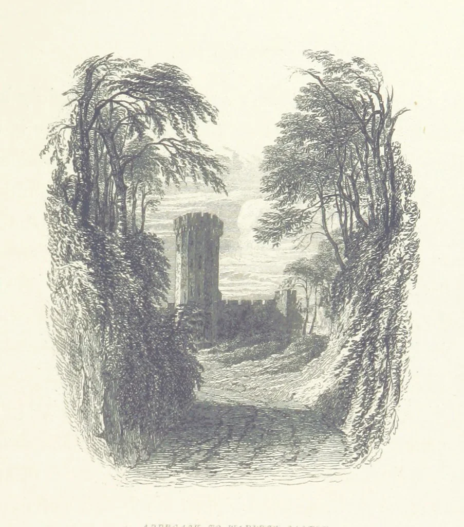An illustration from Graphic illustrations of Warwickshire, 1862, leaf 41