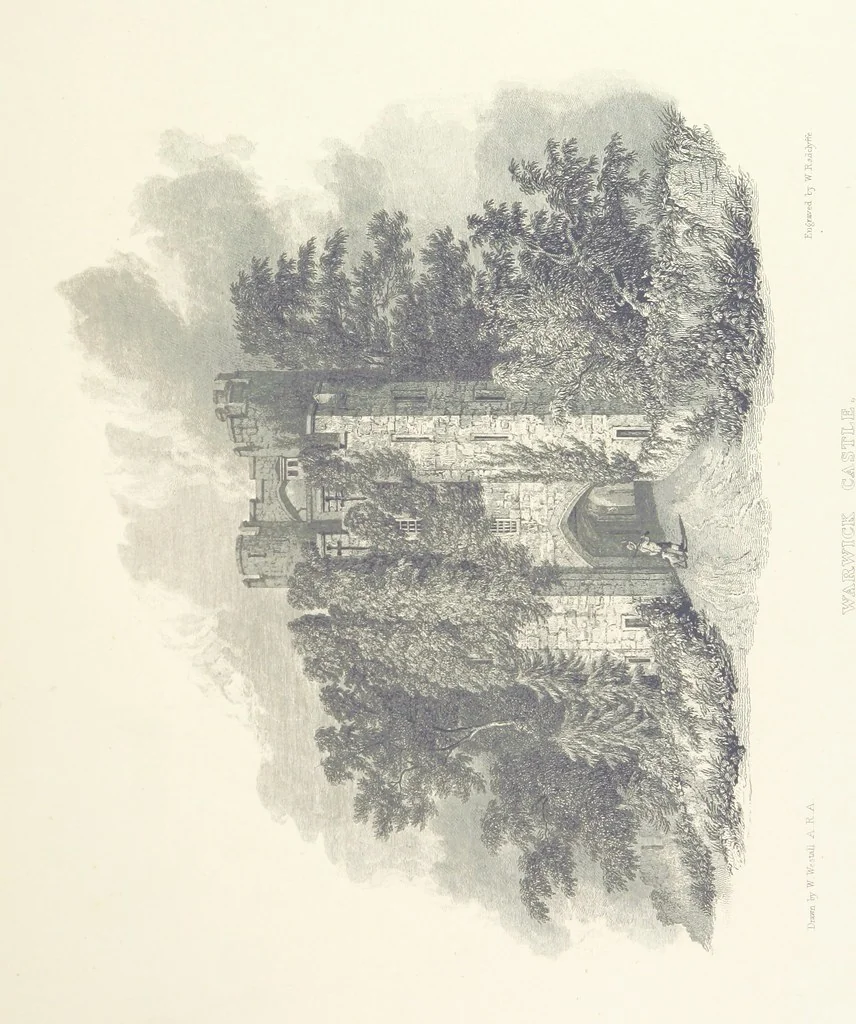 An illustration from Graphic illustrations of Warwickshire, 1862, leaf 43