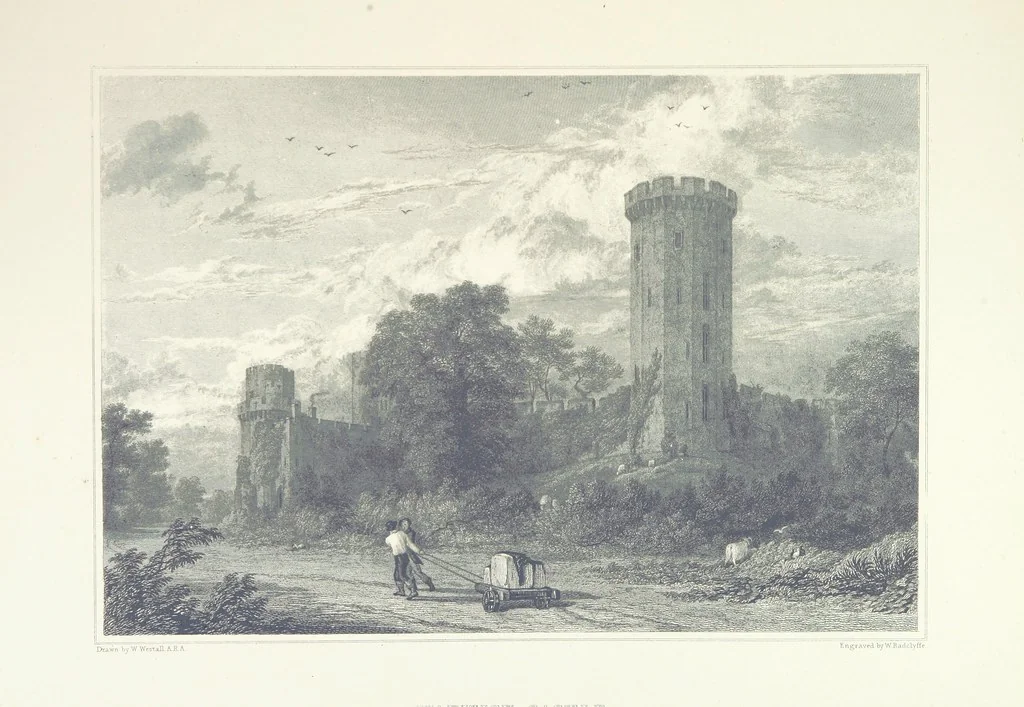 An illustration from Graphic illustrations of Warwickshire, 1862, leaf 47