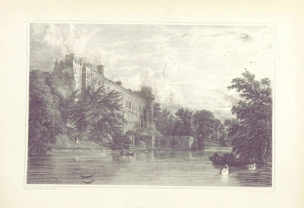An illustration from Graphic illustrations of Warwickshire, 1862, leaf 6