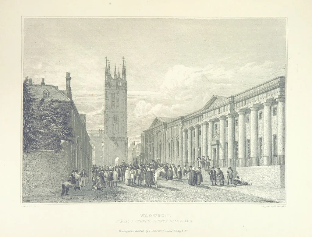 An illustration from Graphic illustrations of Warwickshire, 1862, leaf 63