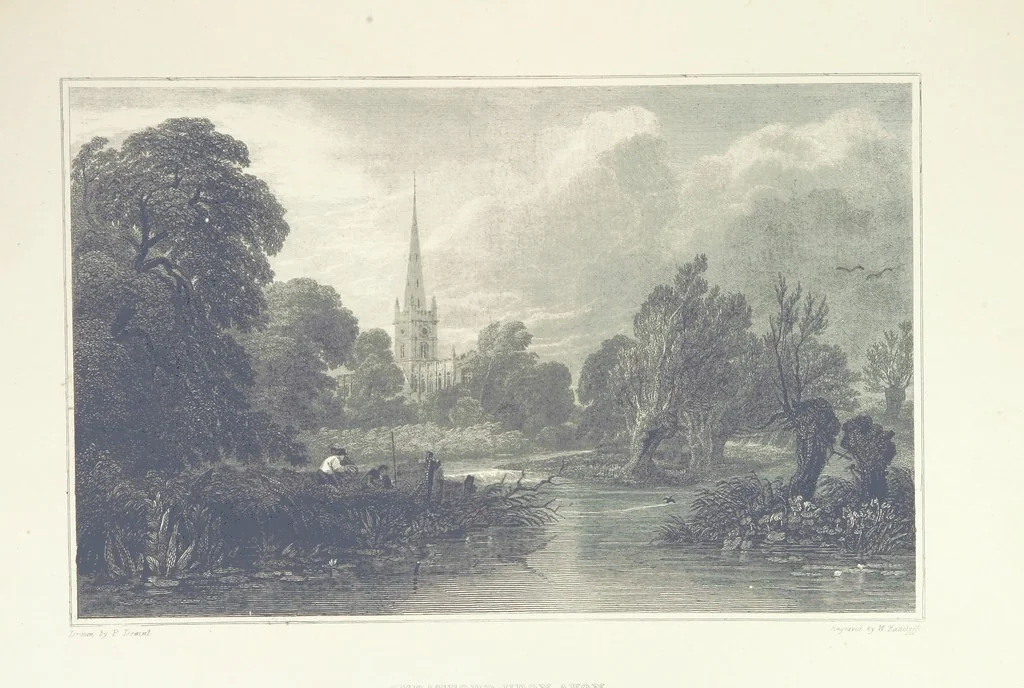 An illustration from Graphic illustrations of Warwickshire, 1862, leaf 77