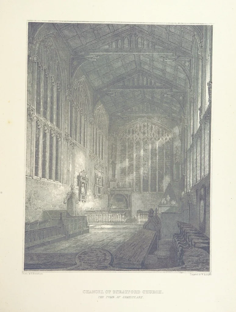 An illustration from Graphic illustrations of Warwickshire, 1862, leaf 85