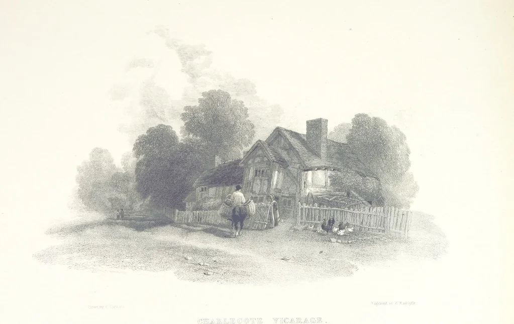 An illustration from Graphic illustrations of Warwickshire, 1862, leaf 95