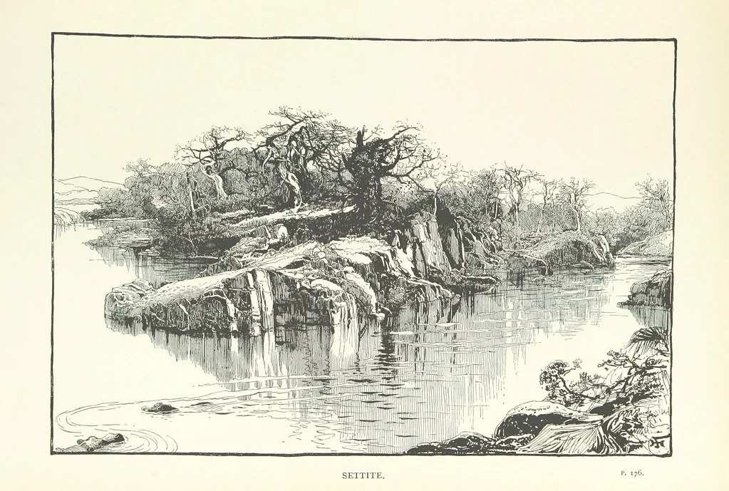 An illustration from The Wild Tribes of the Soudan. An account of travel and sport, chiefly in the Basé country, etc, 1883, leaf 267