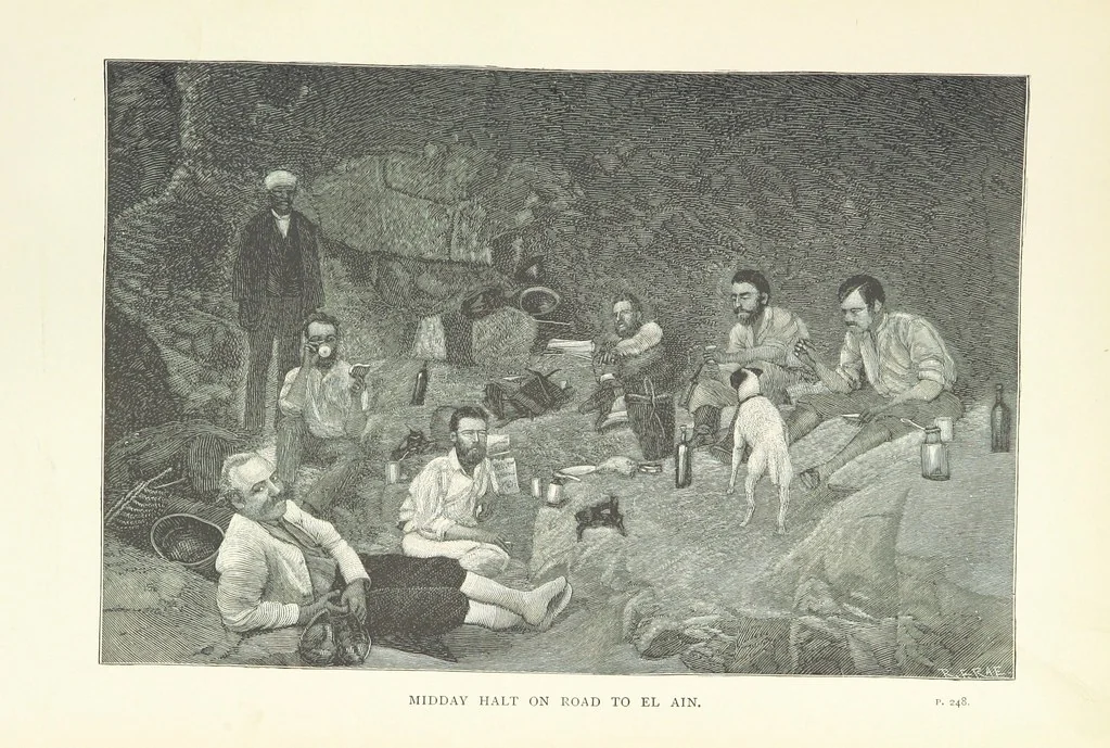 An illustration from The Wild Tribes of the Soudan. An account of travel and sport, chiefly in the Basé country, etc, 1883, leaf 369