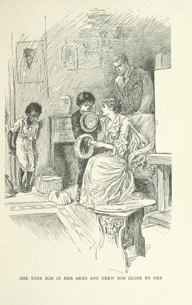 An illustration from Toinette's Philip. [A story, 1896, leaf 121