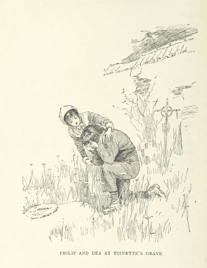 An illustration from Toinette's Philip. [A story, 1896, leaf 132